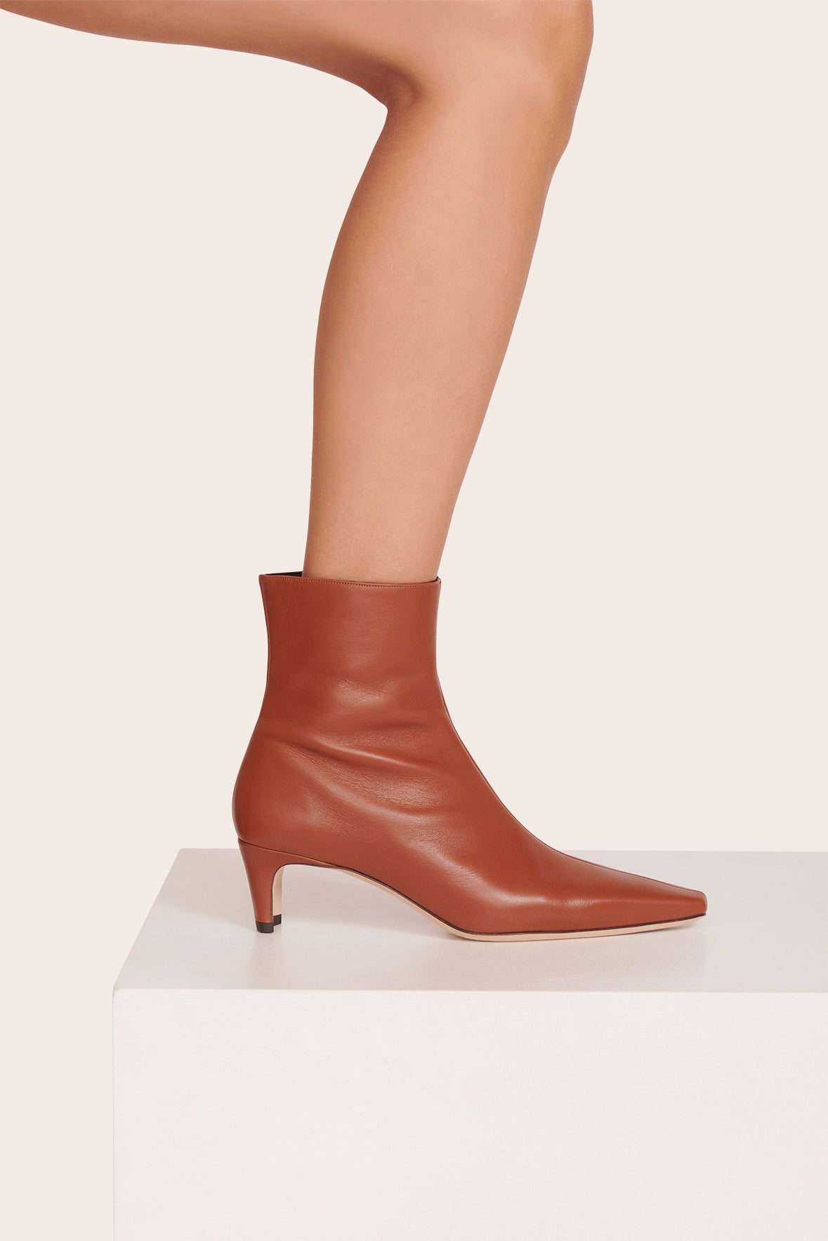 WALLY ANKLE BOOT | TAN